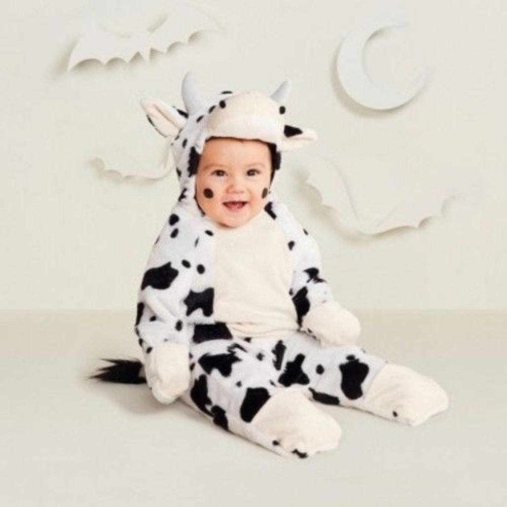 Hyde and Eek Boutique Infant Cow Costume 0-6 months 3M 6M